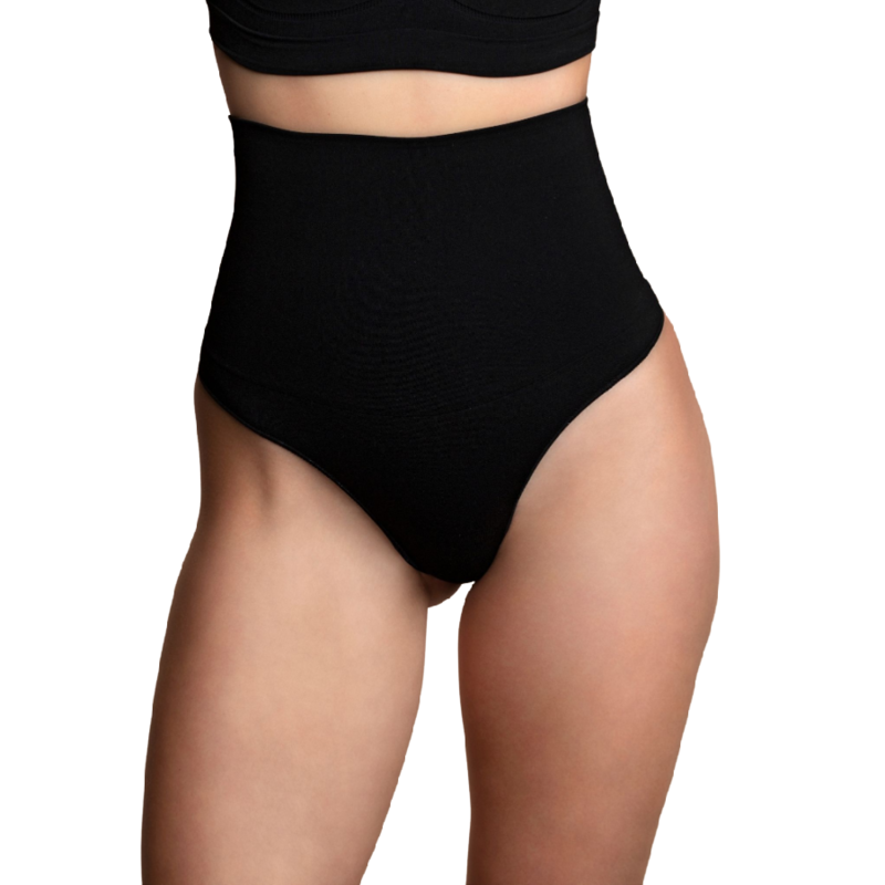 Chilot Tanga, Bye-bra, Girdle Fara Cusaturi Negru Marimea S