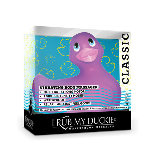 Vibrator, Big Tease Toys - I Rub My Duckie Classic, 7 Moduri de Vibratie, Mov