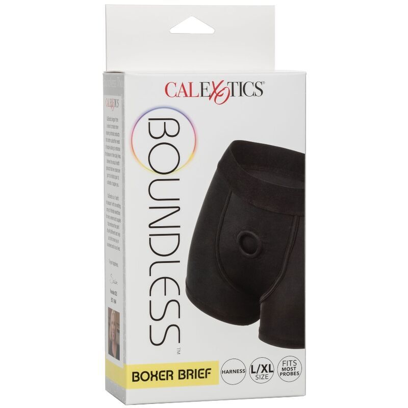 Boxeri Brief, CalExotics - Boundless, cu Inel O Intarit, XXL/XXXL