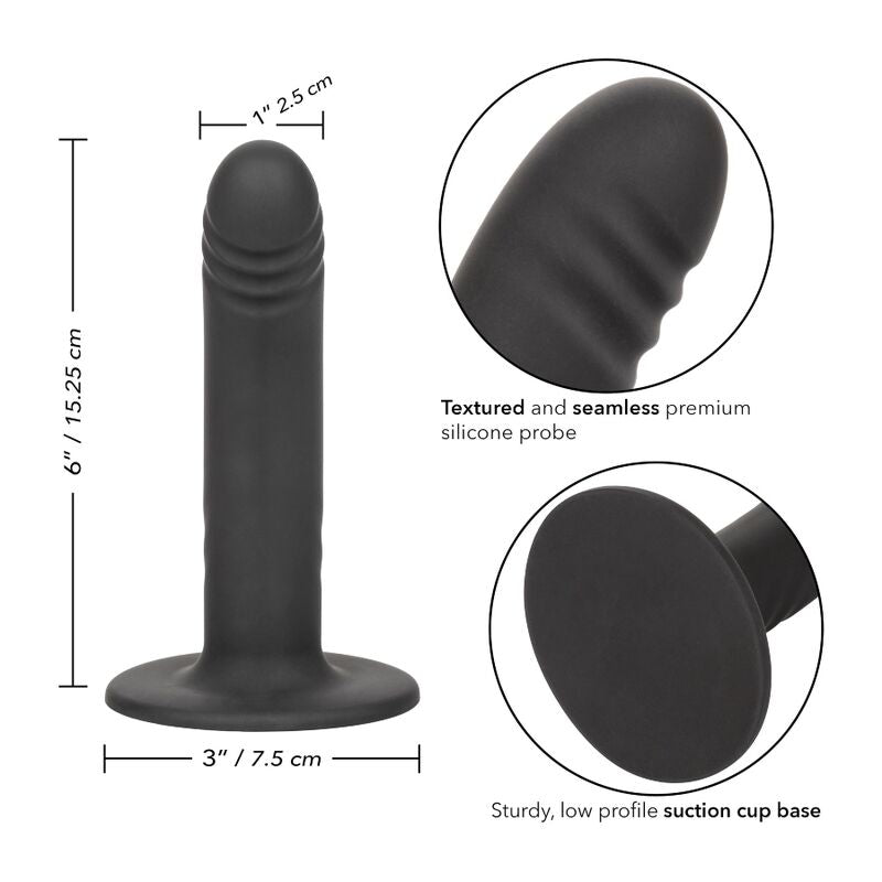 Dildo, CalExotics - Boundless Smooth Probe, Compatibil cu Ham, 15.3 CM
