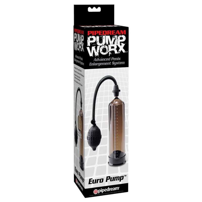Pompa Marire Penis, Pump Worx - Euro Pump, Marire Instantanee, Fumuriu