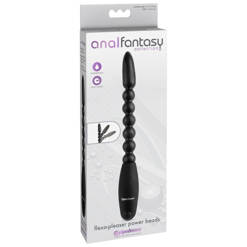 Bile Anale, Anal Fantasy, Vibratii 3 Viteze, D - 2.4 CM