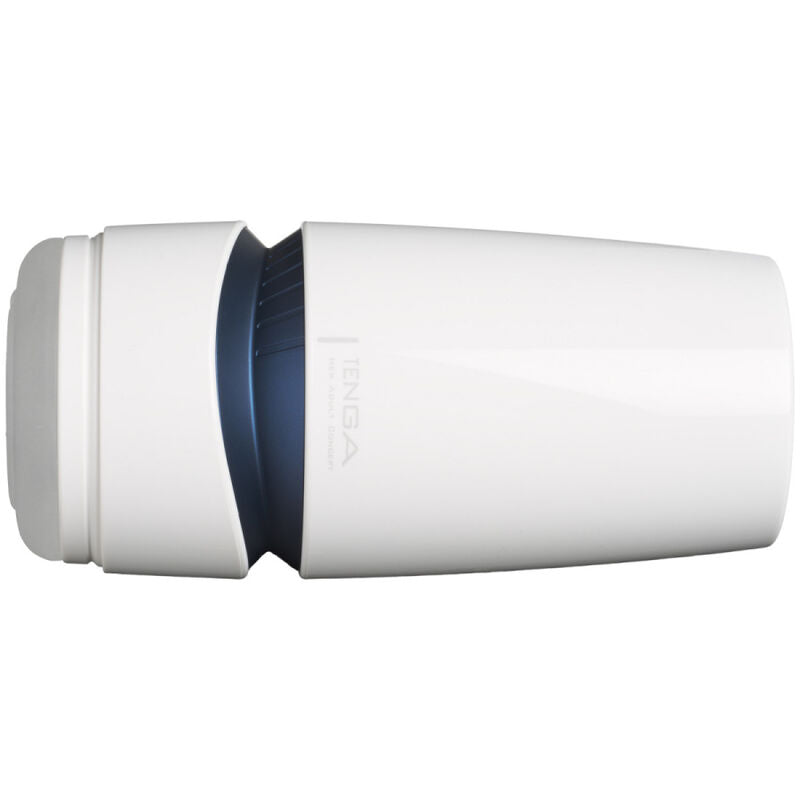 Masturbator, Tenga - Aero Cobalt Ring, 10 Niveluri de Strangere si Aspiratie, Albastru Cobalt
