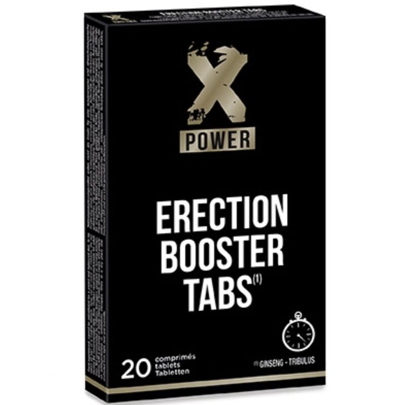 Tablete pentru Erectie, Xpower - Erection Power Tabs, cu Tribulus si Ginseng, 20 Capsule