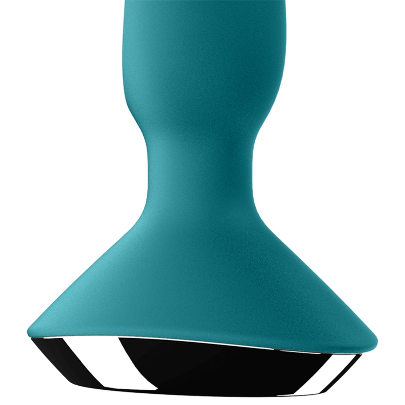 Plug Anal Vibrator, Satisfyer - Plug-Ilicious 1, Control prin Aplicatie, Verde