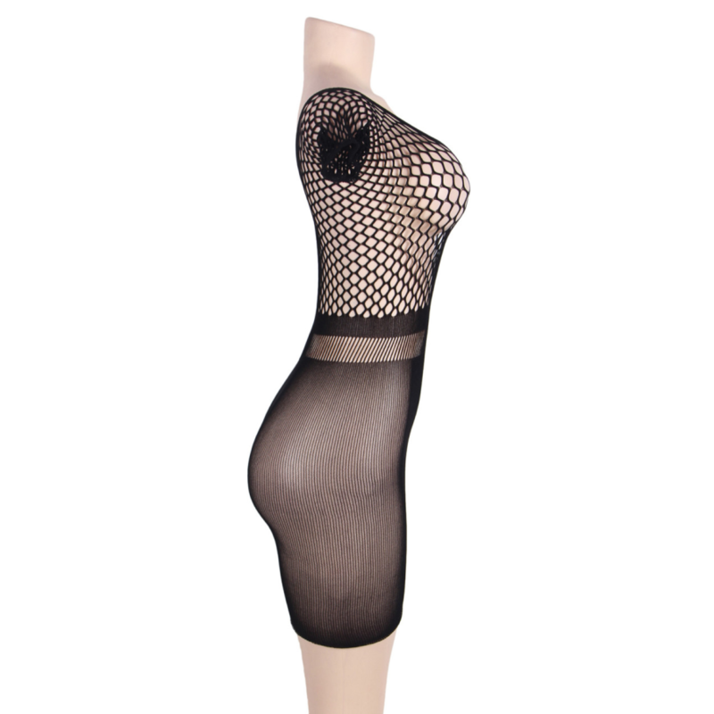 Rochie Body Plasa, Queen Lingerie, Maneci Scurte, S-L