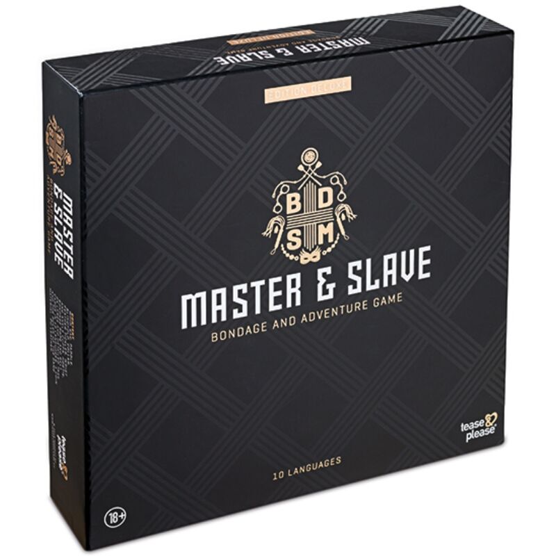 Set BDSM, Tease & Please - Master & Slave Deluxe Edition, Joc de Rol Dominare si Supunere