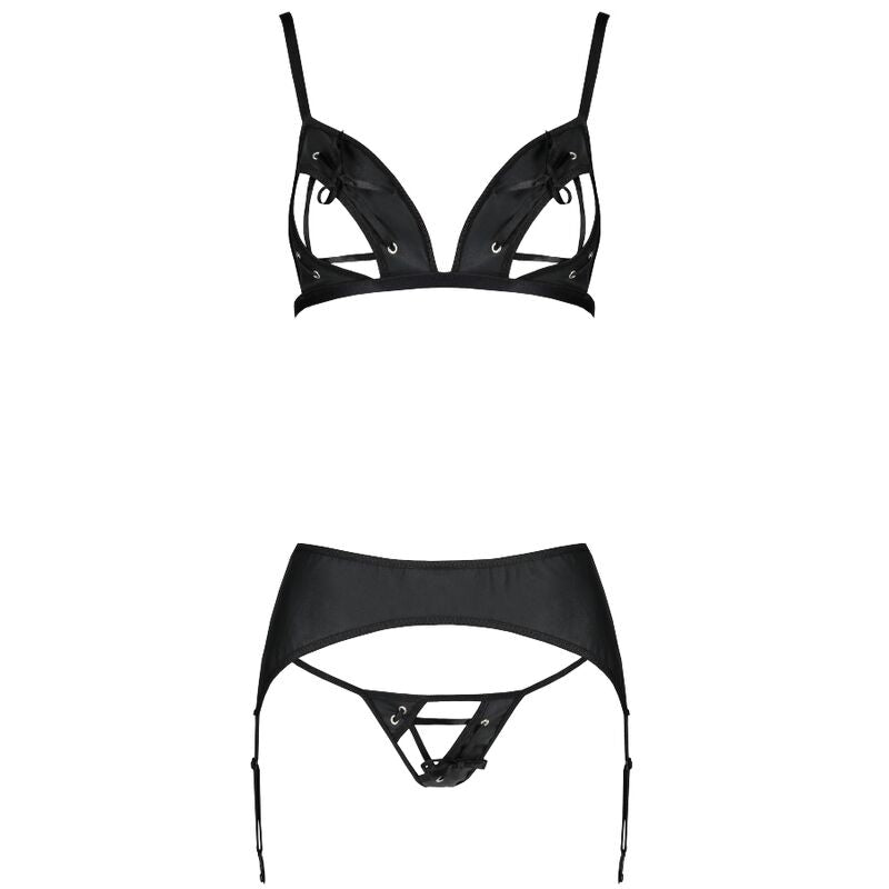 Set Piele Ecologica, Passion - Miley, 2 Piese, S/M
