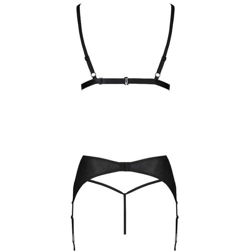 Set Piele Ecologica, Passion - Miley, 2 Piese, S/M