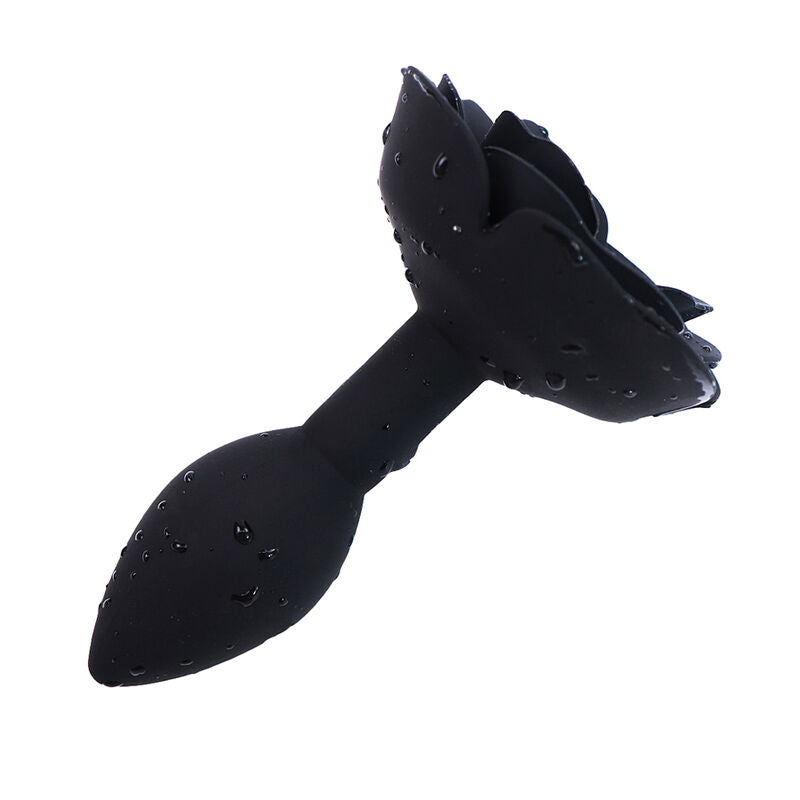 Plug Anal, Ohmama - Fetish Black Roz, Silicon Hipoalergenic, 11 CM