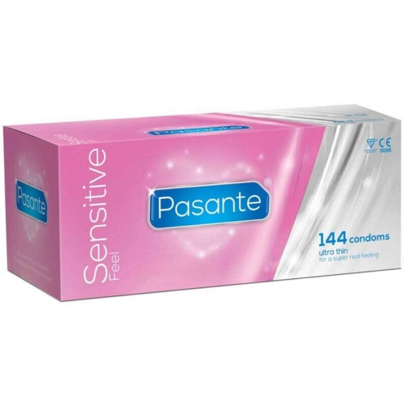 Prezervative, Pasante - Sensitive Ultrafine, Ultra Subtiri, 144 Bucati