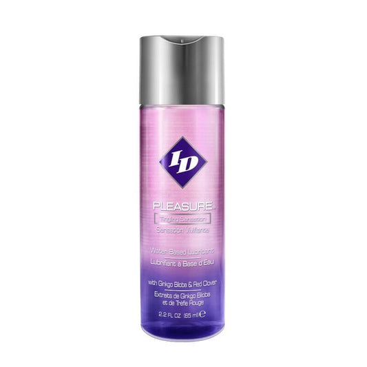 Lubrifiant pe Baza de Apa cu Efect Stimulant, ID PLEASURE - Pleasure, 65 ml