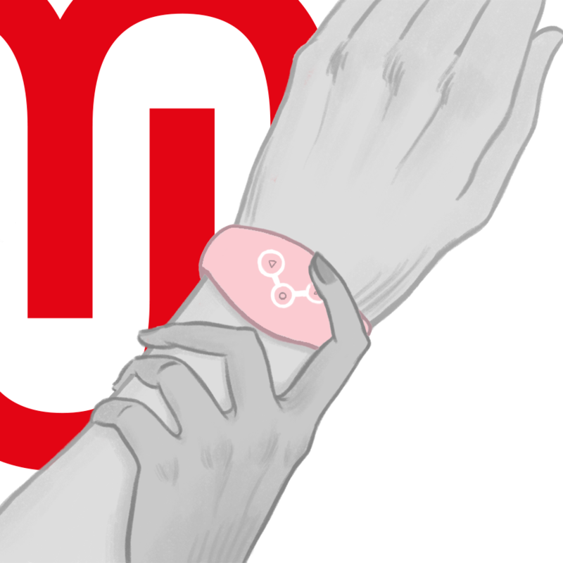 Ceas Inteligent, Watchme - Wireless, Control Wireless pentru Jucarii Sexuale, Roz Soft