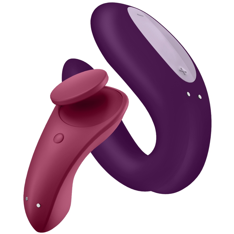 Set Vibratoare pentru Cuplu, Satisfyer - Partner Box 1, Compatibil cu Satisfyer Connect, Double Joy + Sexy Secret
