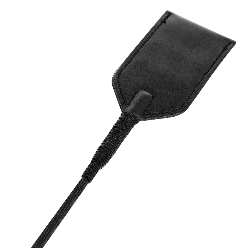 Bici Fetish, Ohmama - Tack Crop, cu Tinte Metalice, 51,5 CM