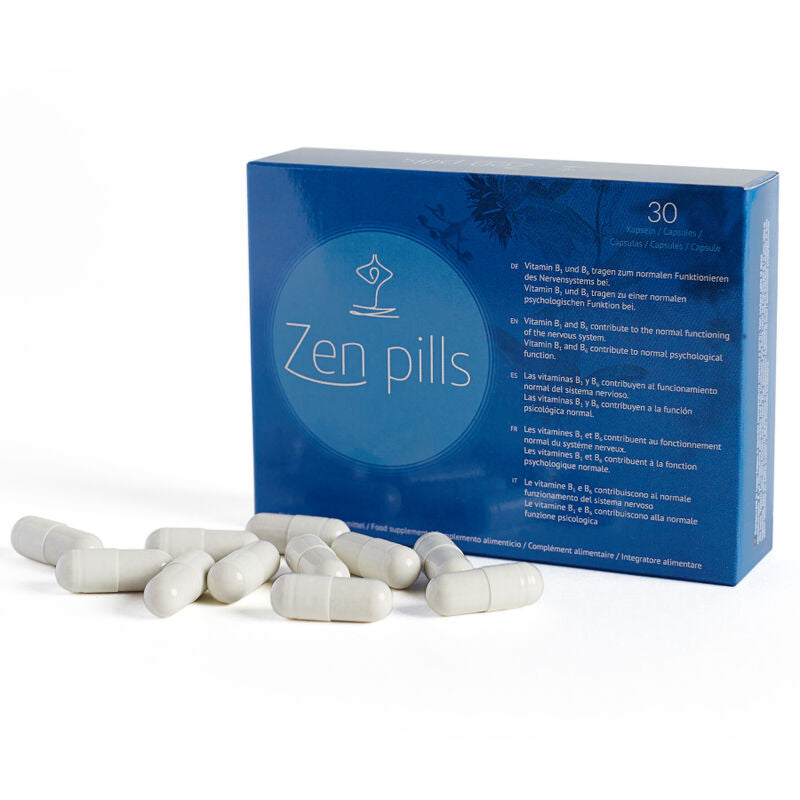 Capsule, 500 Cosmetics - Zen, pentru Reducerea Anxietatii, 30 Comprimate