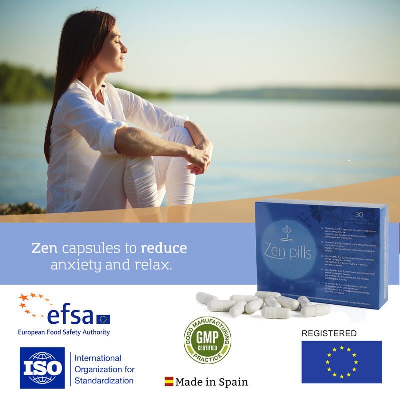 Capsule, 500 Cosmetics - Zen, pentru Reducerea Anxietatii, 30 Comprimate