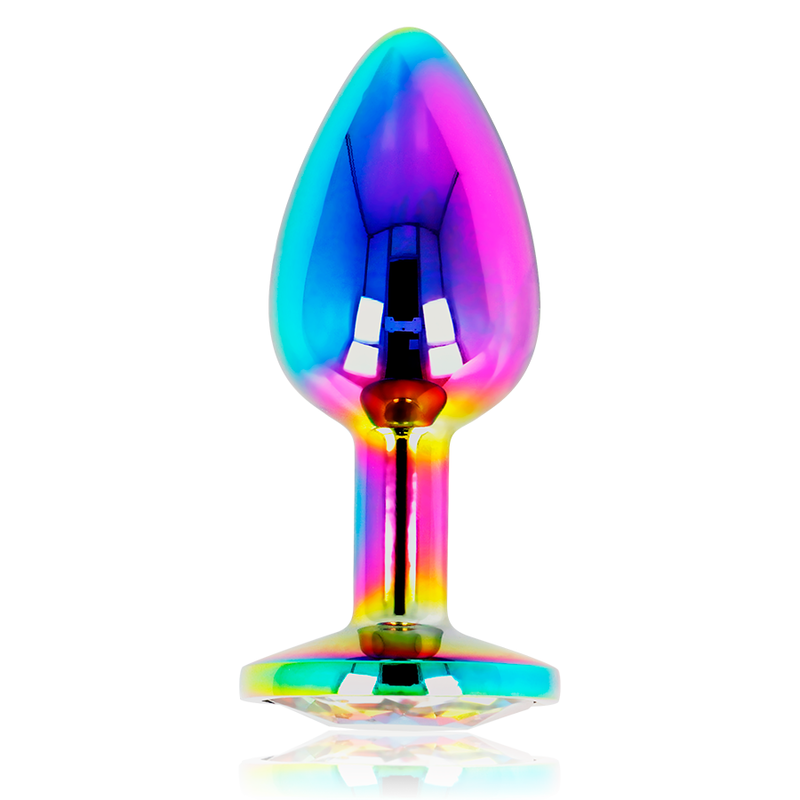 Plug Anal, Ohmama - Iridescent Circle, Metal, Marime S