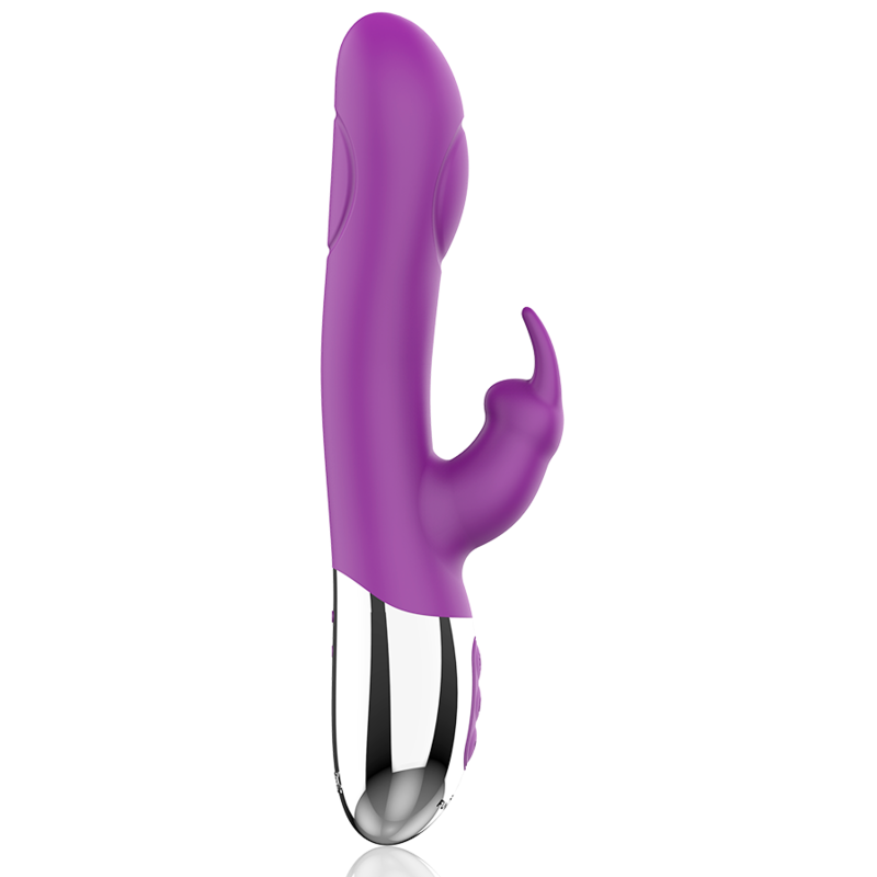 Vibrator Rabbit, Fun Function - Combi Double Tapping, Dublu Motor, 21 CM x 3.5 CM