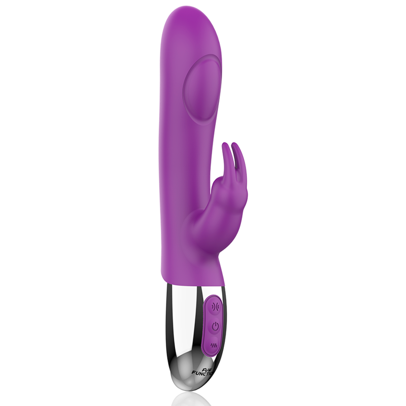Vibrator Rabbit, Fun Function - Combi Double Tapping, Dublu Motor, 21 CM x 3.5 CM