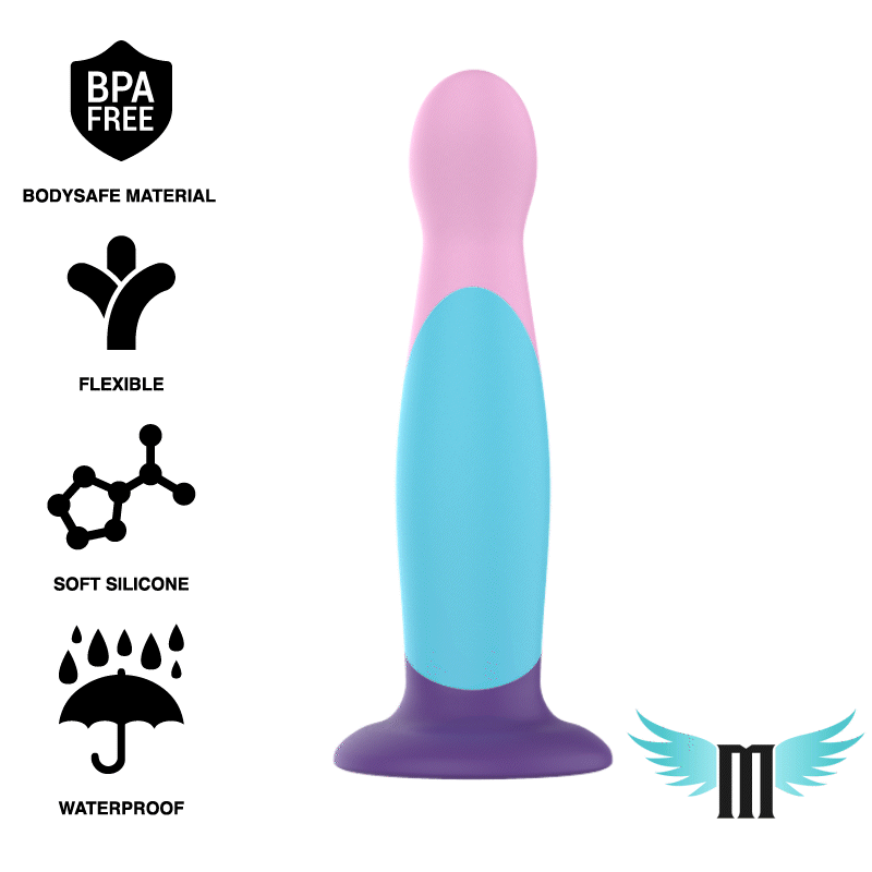 Dildo, Mythology - Garrick, Silicon Lichid Premium, M / Pastel