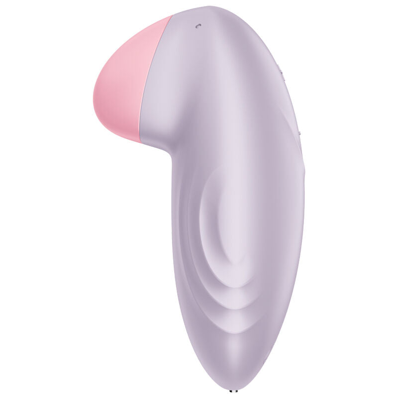 Vibrator Lay-On, Satisfyer - Tropical Tip, Impermeabil IPX7, Albastru