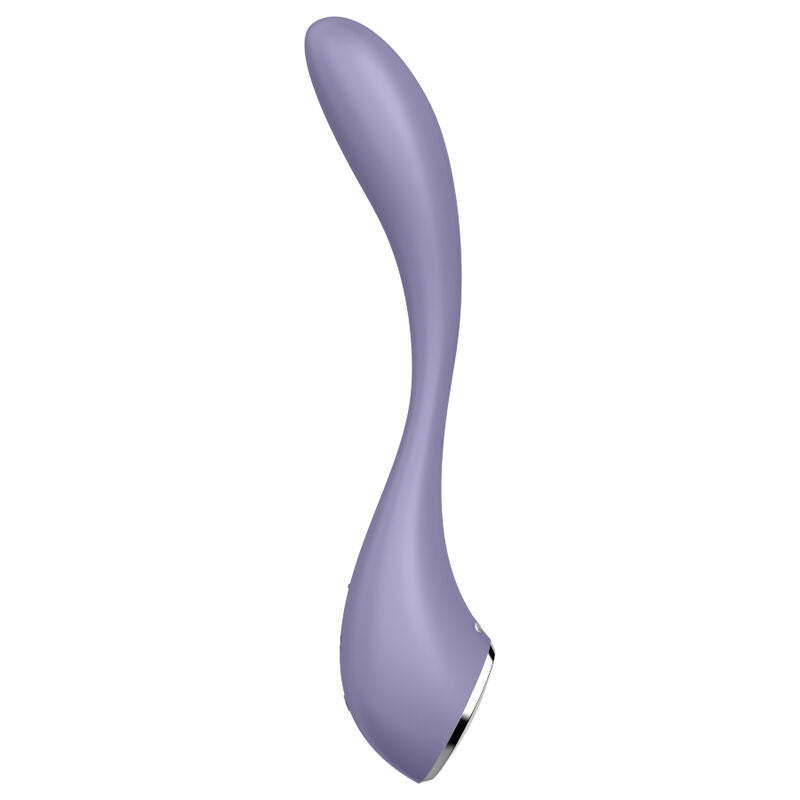 Vibrator, Satisfyer - G-Spot Flex 5, Compatibil cu Satisfyer Connect App, Albastru