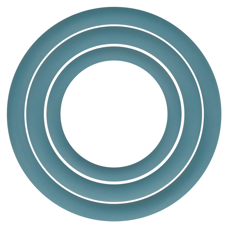 Inele pentru Penis si Testicule, Ohmama, Set 3 Dimensiuni, Albastru