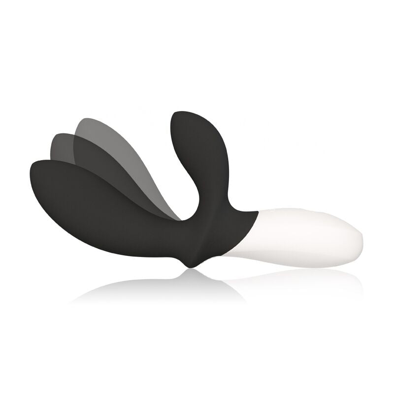 Vibrator Prostata, Lelo - Loki Wave 2, 2 Motoare, Negru