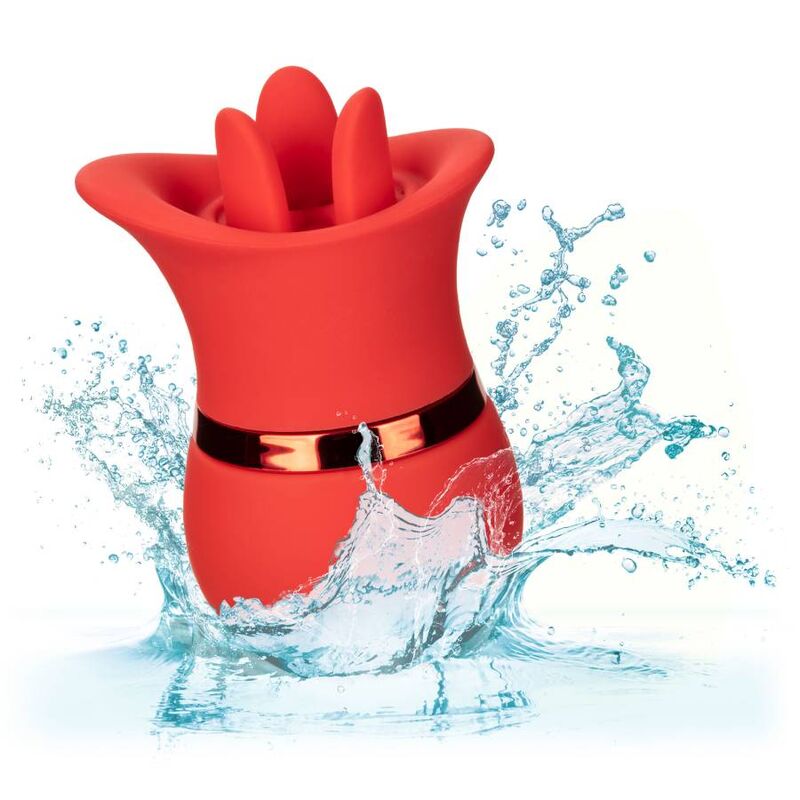 Set de Stimulare, CalExotics - French Kiss Suck & Play, 12 Functii Vibratie si Aspiratie