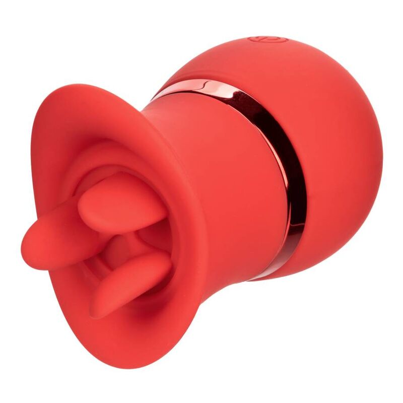 Set de Stimulare, CalExotics - French Kiss Suck & Play, 12 Functii Vibratie si Aspiratie