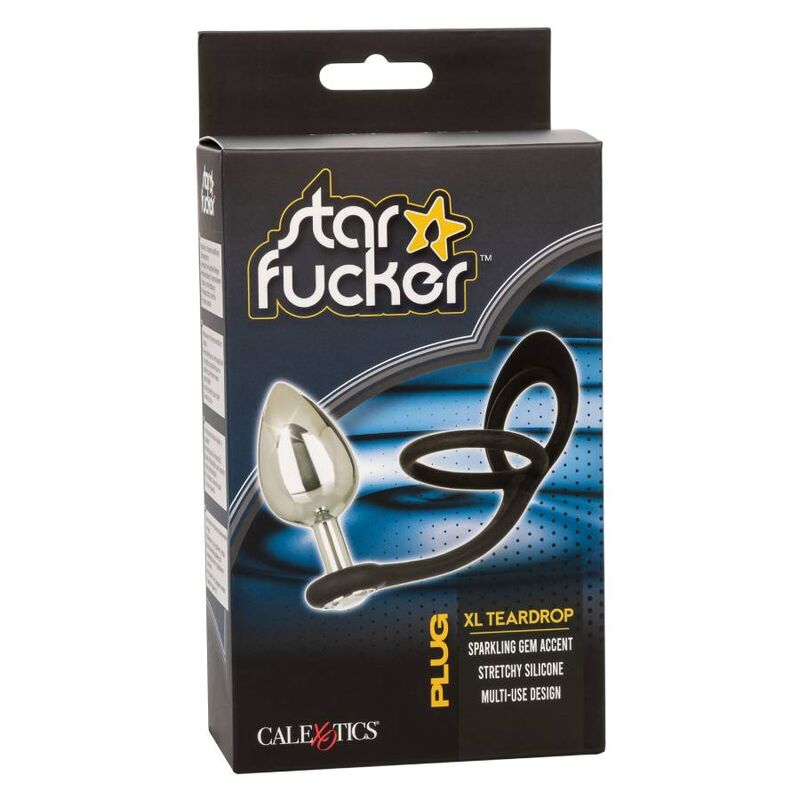 Plug Anal, CalExotics - Star Fucker XL, Forma Teardrop
