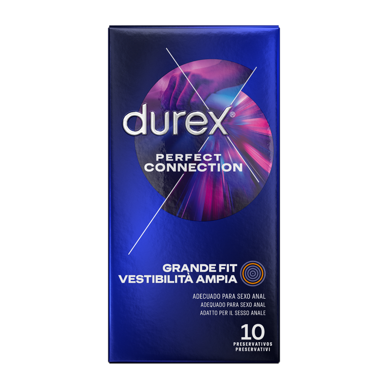 Prezervative, Durex - Perfect Connection, Extra Lubrifiere cu Silicon, 10 Unitati