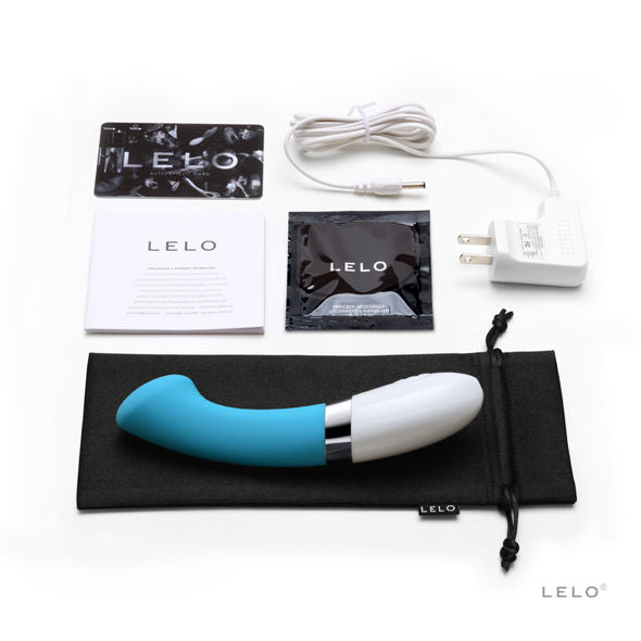 Vibrator, Lelo - Gigi 2, Punctul G, Turcoaz