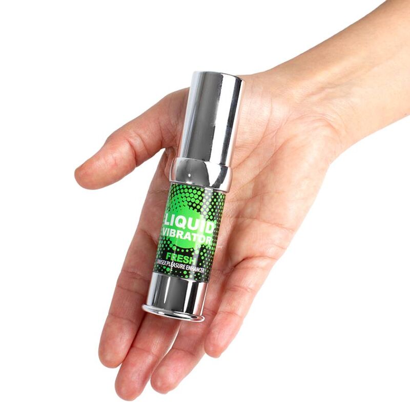 Gel Stimulator Intim, Secretplay - Fresh Liquid Vibrator, Intensificator de Placere, 15 ML / Menta