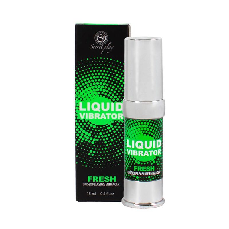 Gel Stimulator Intim, Secretplay - Fresh Liquid Vibrator, Intensificator de Placere, 15 ML / Menta