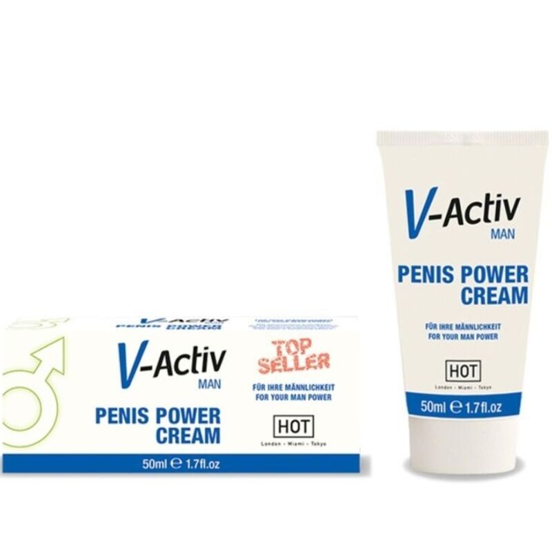 Gel, Hot - V-Activ Penis Power Man, Stimulant pentru Barbati, 50 ML