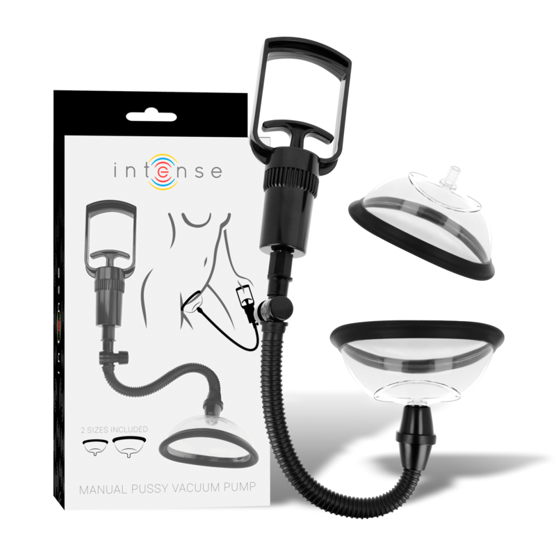 Pompa Vaginala Manuala, Intense, cu 2 Cupe Interschimbabile, D - 8,5 CM