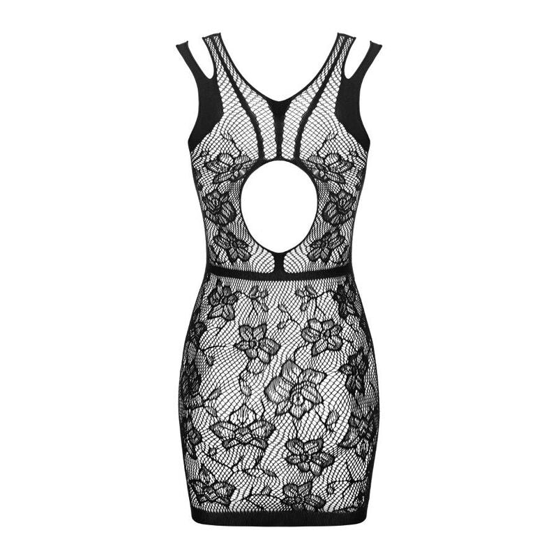 Rochie, Obsessive - D239, Mini din Plasa Neagra, Negru S/M/L