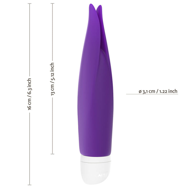 Vibrator, Fun Factory - Volita Slim, Varfuri Fluturatoare, Mov