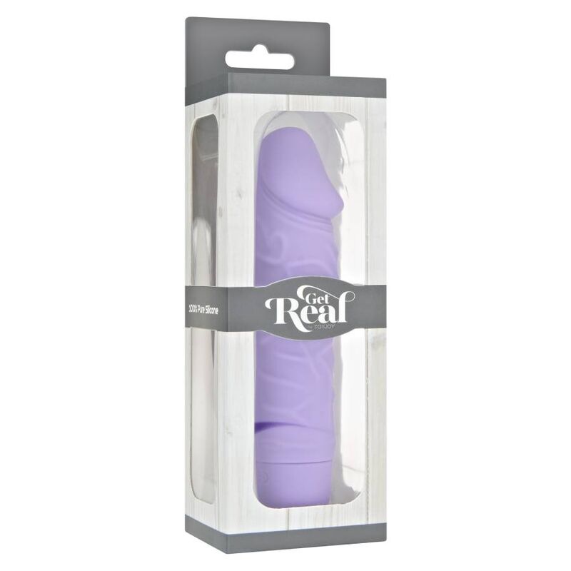 Vibrator, Get Real - Mini Classic, Vibratii cu Multiple Viteze, Purple