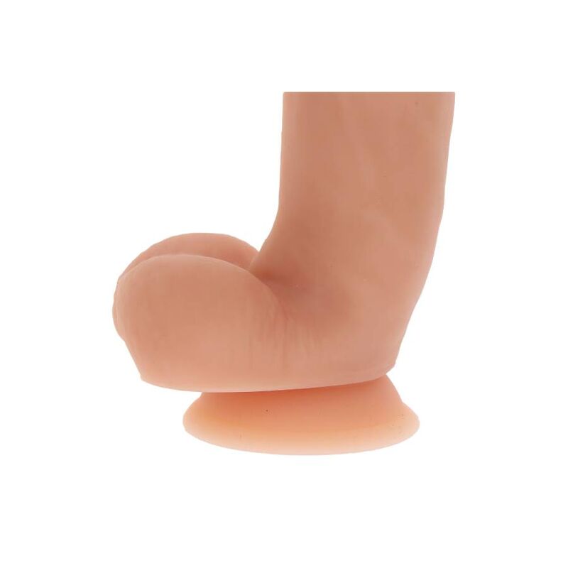 Dildo, Get Real, cu Testicule, 18 CM Piele