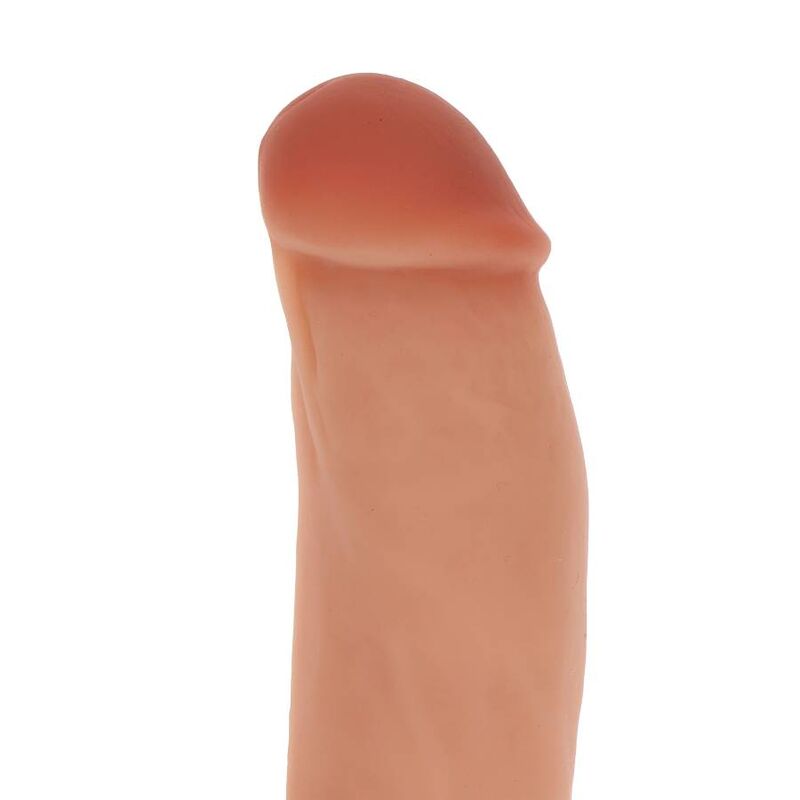 Dildo, Get Real, cu Testicule, 18 CM Piele