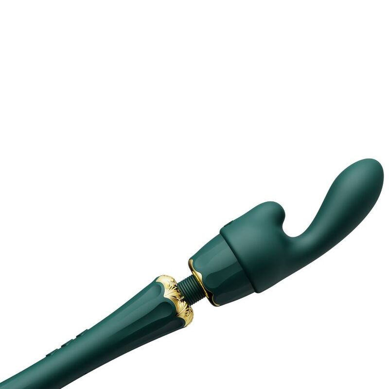 Vibrator Wand, Zalo - Kyro, Tehnologie Direct Power 2.0, Verde