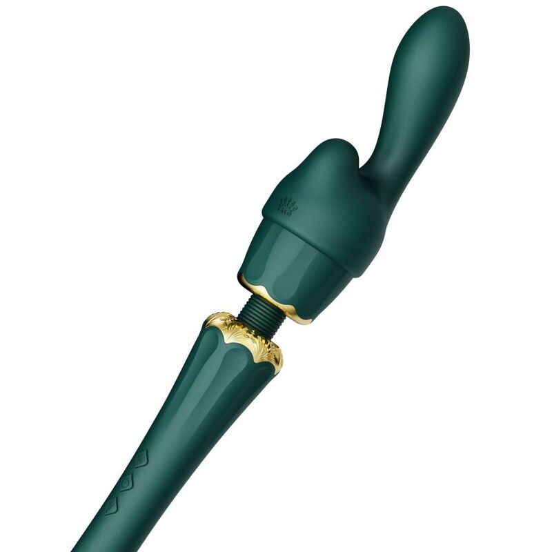 Vibrator Wand, Zalo - Kyro, Tehnologie Direct Power 2.0, Verde