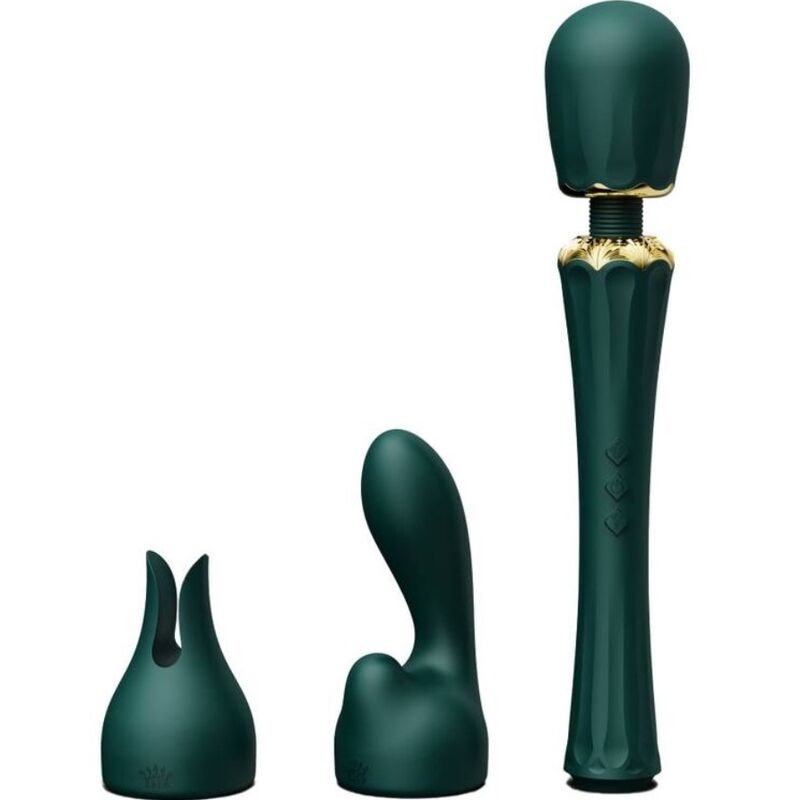 Vibrator Wand, Zalo - Kyro, Tehnologie Direct Power 2.0, Verde