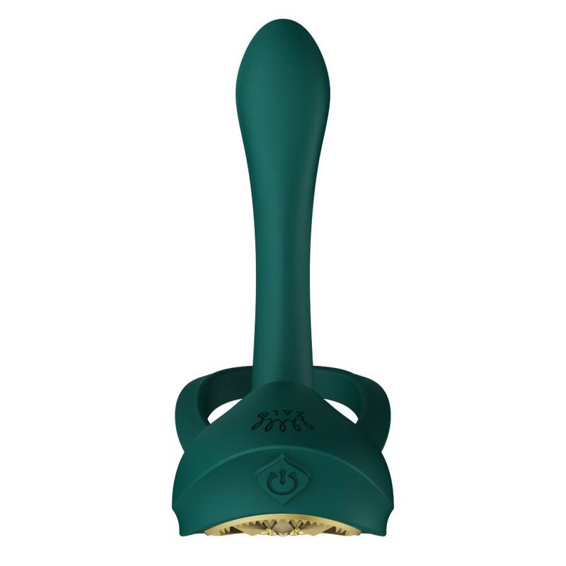 Inel Vibrator pentru Cupluri, Zalo - Bayek, cu Telecomanda si Control prin Aplicatie, Verde