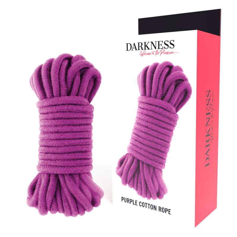 Franghie Bondage, Darkness - Japanese Cotton Rope, 100% Bumbac, 5 M Mov