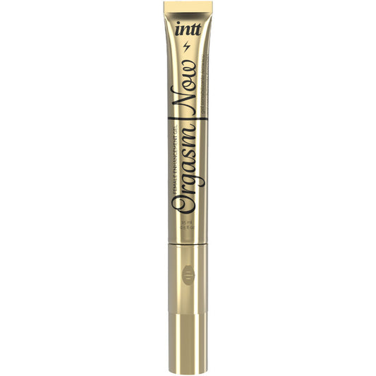 Gel Stimulator Vaginal Intens, INTT LUBRICANTS - Orgasm Now cu Aplicator Vibrator, 15 ml