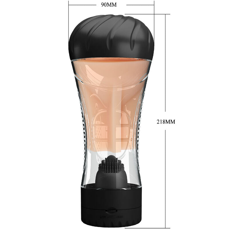 Masturbator Barbatesc, Pretty Love - Naomi, cu Vibratie, Culoare Nud